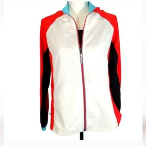 Antigua Womens Golf Windbreaker Long Sleeved Jacket..Size XL
